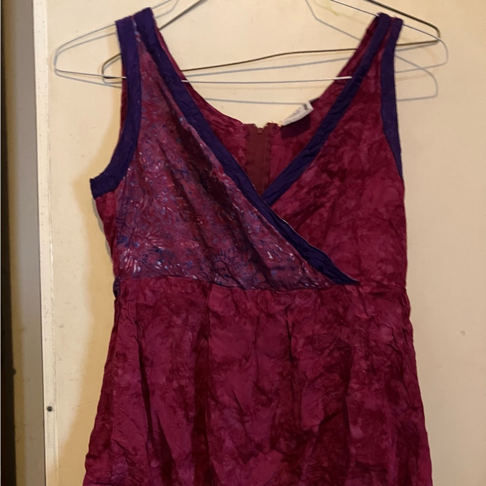 Sleeveless Batik Blouse